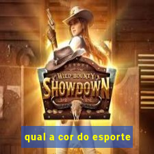 qual a cor do esporte